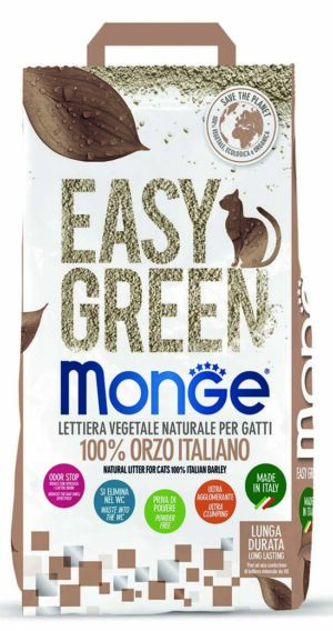 Monge Easy Green 100% Orzo lt 10 - 3,8kg