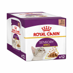 Royal Canin Sensory Smell in Salsa – Alimento Umido Completo per Gatti Adulti che Stimola l'Olfatto - 12x85g