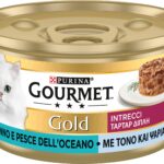 Gourmet Gold Intrecci 85gr - Tonno e Pesce dell'oceano