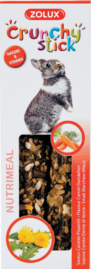 Crunchy Stick Conigli con Carote 115g