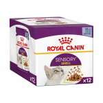 Royal Canin Sensory Smell in Gelatina – Alimento Umido Completo per Gatti Adulti che Stimola l'Olfatto - 12x85g