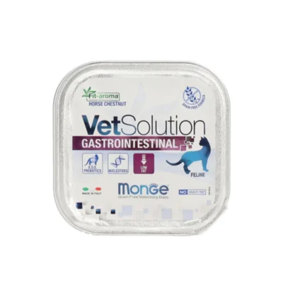 MONGE VETSOLUTION GASTROINTESTINAL 100GR - Alimento dietetico per gatti